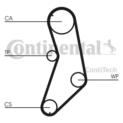 Continental CT745 - Vaxt kəməri furqanavto.az