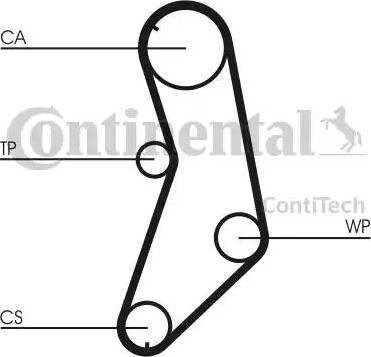 Continental CT745 - Vaxt kəməri furqanavto.az