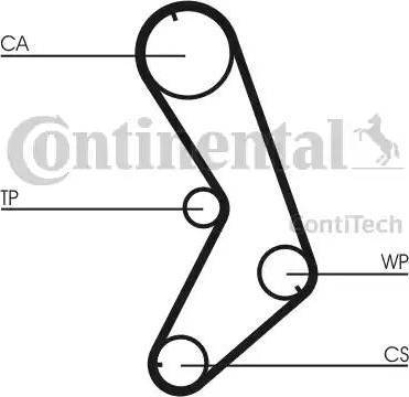 Continental CT741 - Vaxt kəməri furqanavto.az