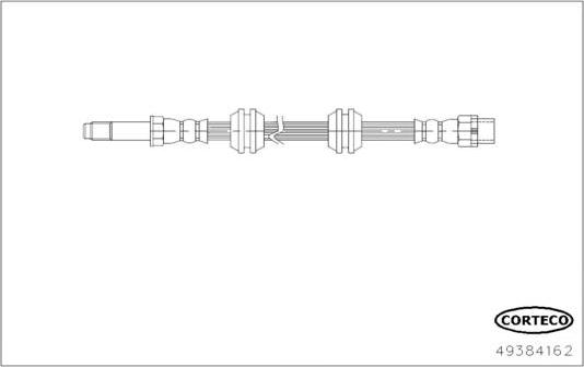 Corteco 49384162 - Əyləc şlanqı furqanavto.az