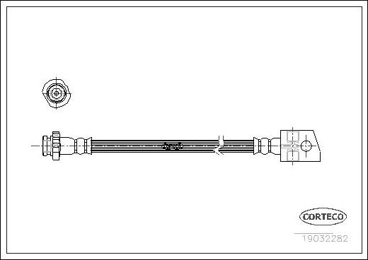 Corteco 19032282 - Əyləc şlanqı furqanavto.az