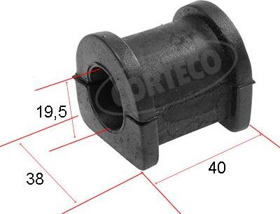 Corteco 80000510 - Dəstək kol, stabilizator furqanavto.az