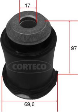 Corteco 80001164 - Nəzarət Kolu / Arxa Qol furqanavto.az