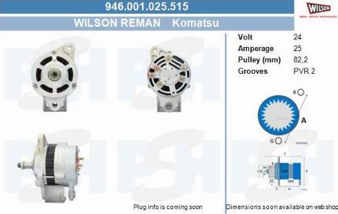 PSH 946.001.025.515 - Alternator furqanavto.az