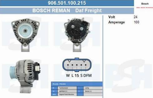 PSH 906.501.100.215 - Alternator furqanavto.az