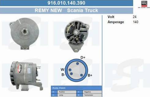 PSH 916.010.140.390 - Alternator furqanavto.az