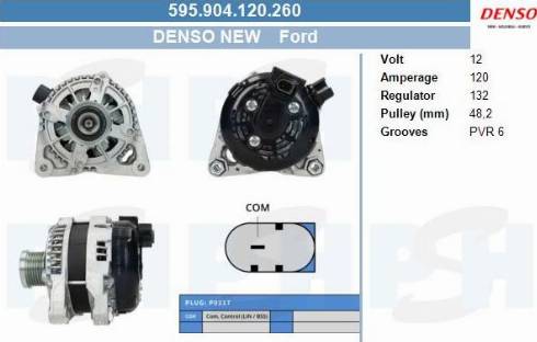 PSH 595.904.120.260 - Alternator furqanavto.az