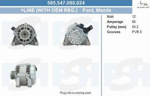 PSH 595.547.080.024 - Alternator furqanavto.az