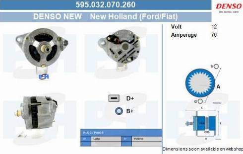 PSH 595.032.070.260 - Alternator furqanavto.az