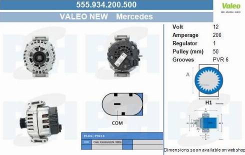 PSH 555.934.200.500 - Alternator furqanavto.az