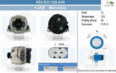 PSH 555.531.120.010 - Alternator furqanavto.az