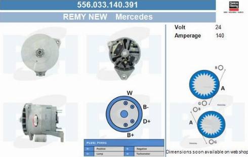 PSH 556.033.140.391 - Alternator furqanavto.az