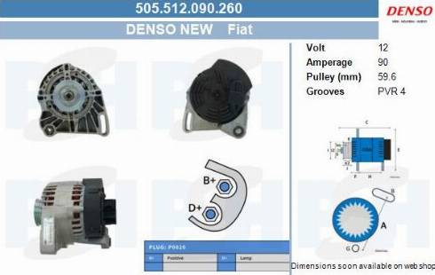 PSH 505.512.090.260 - Alternator furqanavto.az