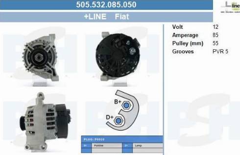 PSH 505.532.085.050 - Alternator furqanavto.az