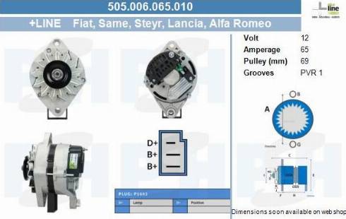 PSH 505.006.065.010 - Alternator furqanavto.az