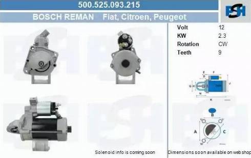 PSH 500.525.093.215 - Başlanğıc furqanavto.az