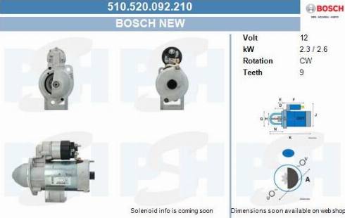 PSH 510.520.092.210 - Başlanğıc furqanavto.az