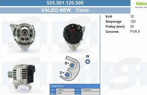 PSH 525.501.120.500 - Alternator furqanavto.az