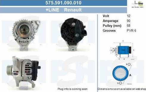 PSH 575.591.090.010 - Alternator furqanavto.az