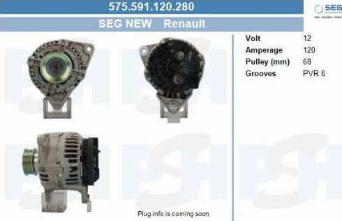 PSH 575.591.120.280 - Alternator furqanavto.az