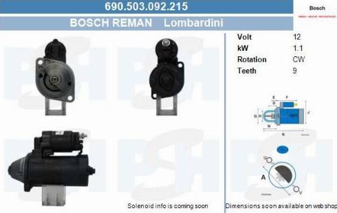 PSH 690.503.092.215 - Başlanğıc furqanavto.az