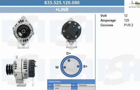 PSH 635.525.120.090 - Alternator furqanavto.az