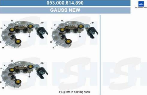 PSH 053.000.614.890 - Düzləşdirici, alternator furqanavto.az