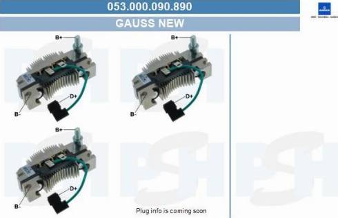 PSH 053.000.090.890 - Düzləşdirici, alternator furqanavto.az