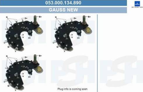 PSH 053.000.134.890 - Düzləşdirici, alternator furqanavto.az