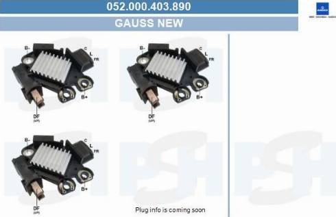 PSH 052.000.403.890 - Gərginlik tənzimləyicisi, alternator furqanavto.az