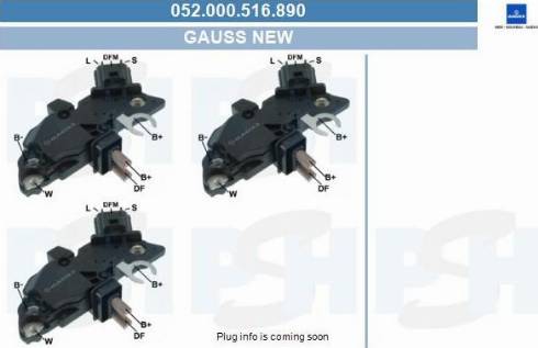 PSH 052.000.516.890 - Gərginlik tənzimləyicisi, alternator furqanavto.az