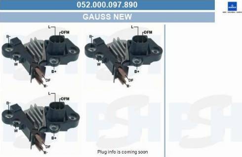 PSH 052.000.097.890 - Gərginlik tənzimləyicisi, alternator furqanavto.az