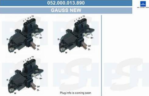 PSH 052.000.013.890 - Gərginlik tənzimləyicisi, alternator furqanavto.az