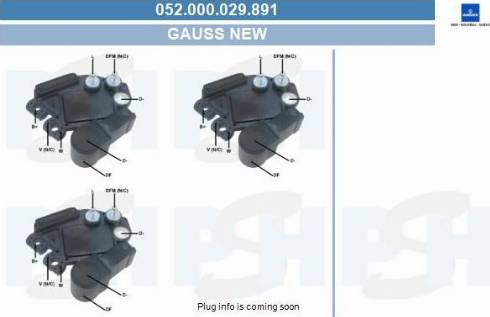 PSH 052.000.029.891 - Gərginlik tənzimləyicisi, alternator furqanavto.az