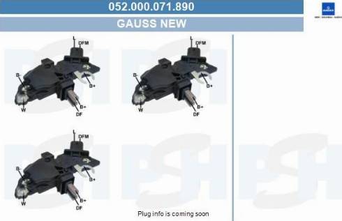 PSH 052.000.071.890 - Gərginlik tənzimləyicisi, alternator furqanavto.az