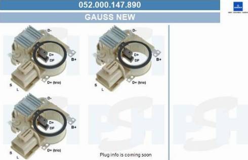 PSH 052.000.147.890 - Gərginlik tənzimləyicisi, alternator furqanavto.az