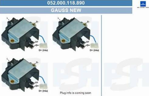 PSH 052.000.118.890 - Gərginlik tənzimləyicisi, alternator furqanavto.az