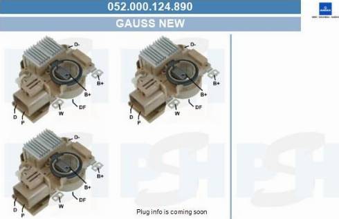 PSH 052.000.124.890 - Gərginlik tənzimləyicisi, alternator furqanavto.az