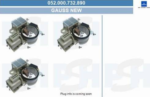 PSH 052.000.732.890 - Gərginlik tənzimləyicisi, alternator furqanavto.az