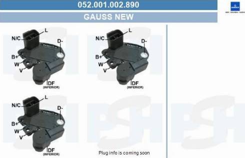 PSH 052.001.002.890 - Gərginlik tənzimləyicisi, alternator furqanavto.az