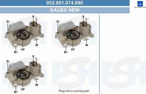 PSH 052.001.074.890 - Gərginlik tənzimləyicisi, alternator furqanavto.az