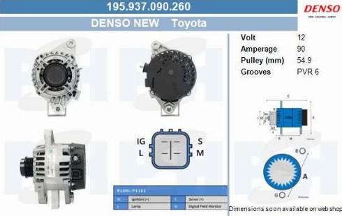 PSH 195.937.090.260 - Alternator furqanavto.az