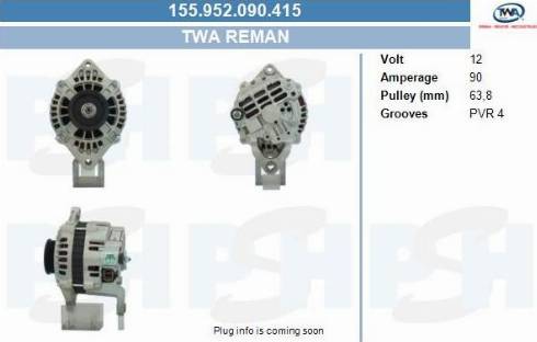 PSH 155.952.090.415 - Alternator furqanavto.az