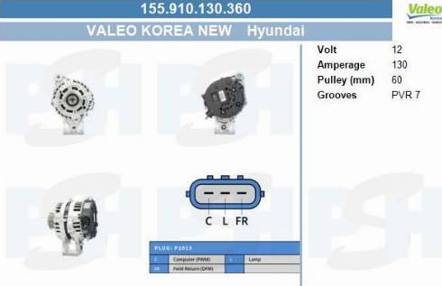 PSH 155.910.130.360 - Alternator furqanavto.az