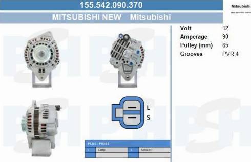 PSH 155.542.090.370 - Alternator furqanavto.az