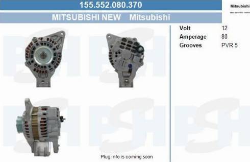 PSH 155.552.080.370 - Alternator furqanavto.az