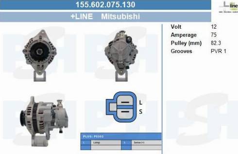 PSH 155.602.075.130 - Alternator furqanavto.az