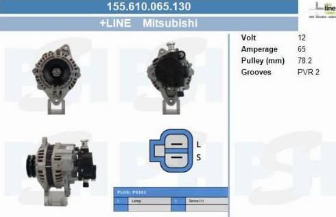 PSH 155.610.065.130 - Alternator furqanavto.az