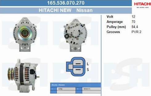 PSH 165.536.070.270 - Alternator furqanavto.az