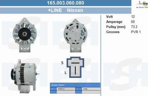 PSH 165.003.060.080 - Alternator furqanavto.az